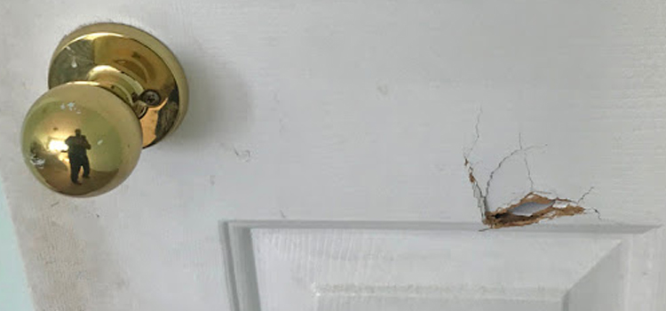 interior door hole repair Downey